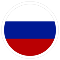 ruso bandera en forma. bandera de Rusia en forma. png