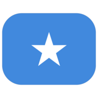 Flag of Somalia. Somalian flag in design shape png