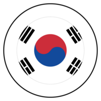 Flagge von Süd Korea. Süd Korea Flagge. png