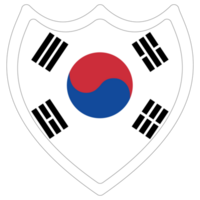 bandera de sur Corea. sur Corea bandera. png