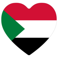 Sudan bandiera. bandiera di Sudan nel design forma png