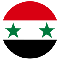 Syria flag. Flag of Syria in design shape png