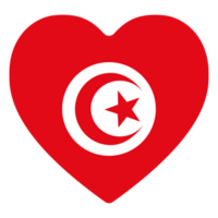 Flag of Tunisia. Tunisia flag with the design shape png