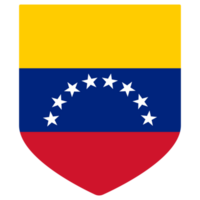 drapeau de Venezuela. Venezuela drapeau dans conception forme. png