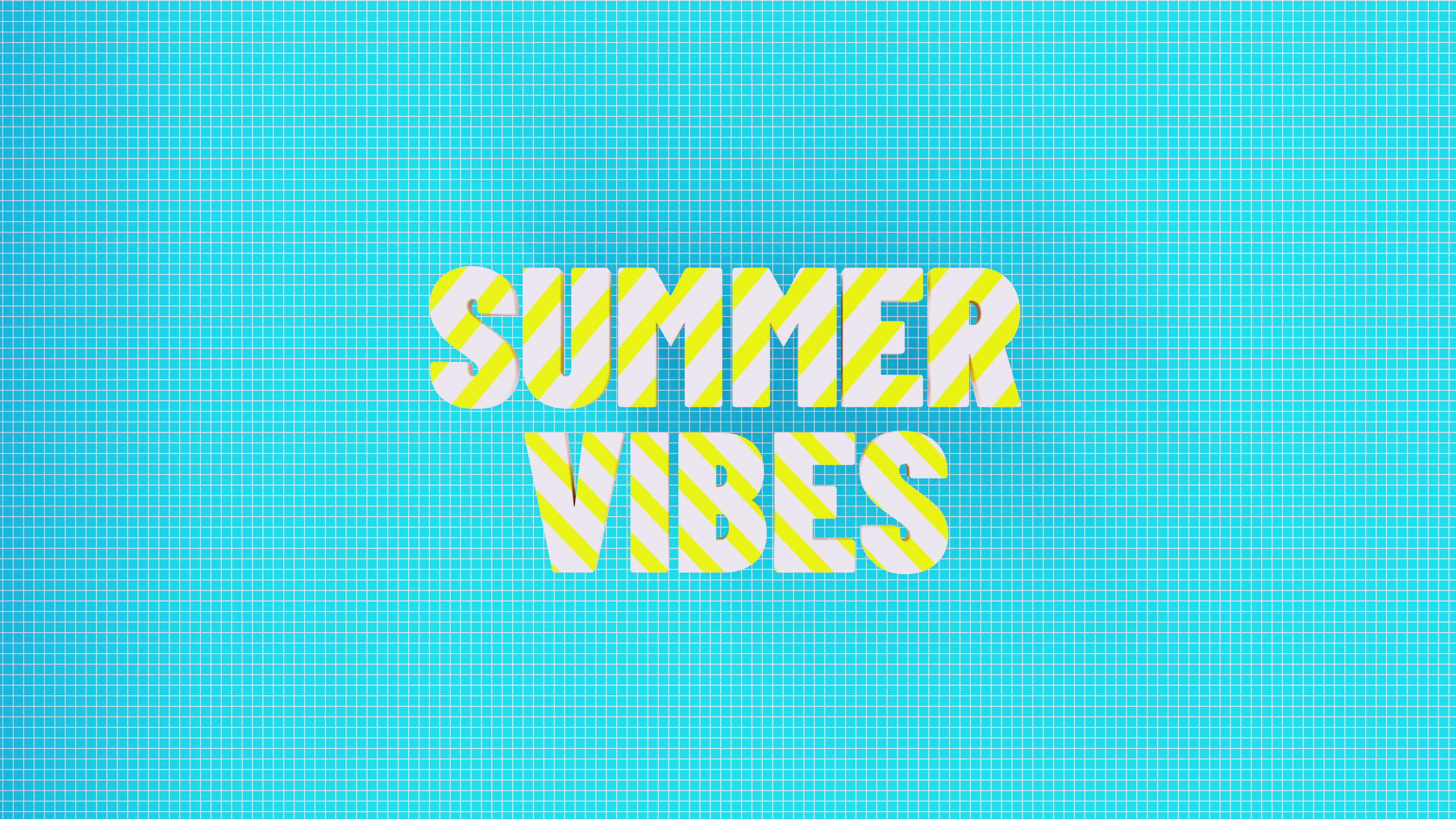 3d animation Pool slider with text Summer Vibes 25863917 Stock Video at