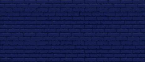 Brick wall pattern seamless background. Realistic decorative background. Vector illustration