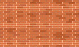 Brick wall pattern seamless background. Realistic decorative background. Vector illustration