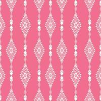 Geometric ethnic pattern design for asian fabric , clothing, fabric, batik, knitwear, embroidery, Ikkat, pixel pattern. vector