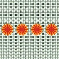 Geometric ethnic pattern design for asian fabric , clothing, fabric, batik, knitwear, embroidery, Ikkat, pixel pattern. vector