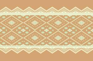 Geometric ethnic pattern design for asian fabric , clothing, fabric, batik, knitwear, embroidery, Ikkat, pixel pattern. vector