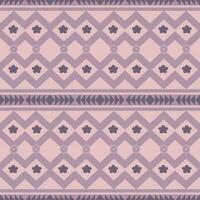 Geometric ethnic pattern design for asian fabric , clothing, fabric, batik, knitwear, embroidery, Ikkat, pixel pattern. vector