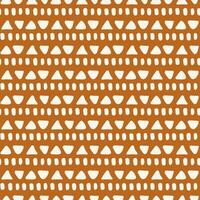 Geometric seamless pattern with ethnic ornament, ethno aztec abstract background. vector