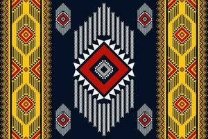 Aztec Navajo stripes pattern. Ethnic Apache Indian geometric shape seamless pattern. Southwest ethnic pattern use for textile, carpet, rug, cushion, wallpaper or other home decoration elements. vector