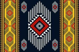 Aztec Navajo stripes pattern. Ethnic Apache Indian geometric shape seamless pattern. Southwest ethnic pattern use for textile, carpet, rug, cushion, wallpaper or other home decoration elements. vector