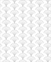 Black and white seamless pattern for coloring book in doodle style. vector