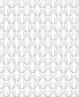 Black and white seamless pattern for coloring book in doodle style. vector