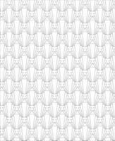 Black and white seamless pattern for coloring book in doodle style. vector