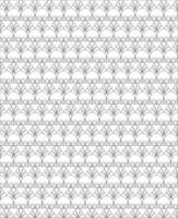 Black and white seamless pattern for coloring book in doodle style. vector