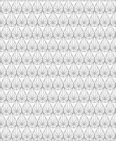 Black and white seamless pattern for coloring book in doodle style. vector