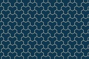 3d blue and white polygonal cube seamless pattern. Cubic polygons structure background vector illustration.