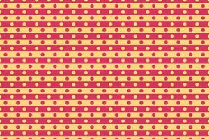 Pink and yellow dot circle and line stripes pattern background vector art. Pixel texture circles wallpaper design.