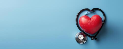 World Heart Day Background. Created photo