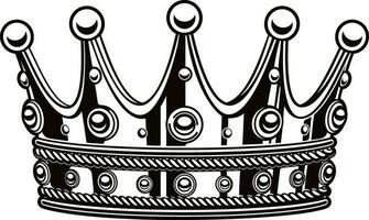 Luxury crown vector illustration