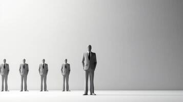 Business Leadership Concept, Teamwork Together Collaboration, Human Resources Management. photo