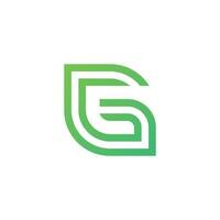 Letter G logo vector template element