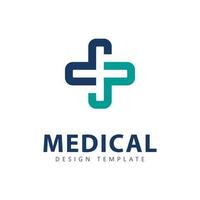 Medical logo icon design template elements vector