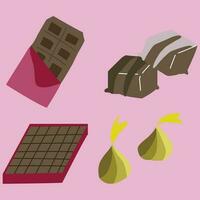 chocolate, chocolate bar vector