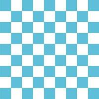 Seamless blue and white square grid pattern for background vector