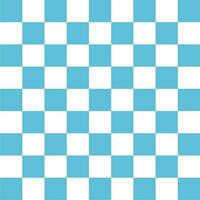 Seamless blue and white square grid pattern for background vector