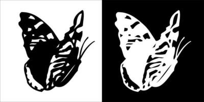 ilustración, vector gráfico de araña icono, en negro y blanco, con transparente antecedentes