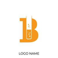 letter B monogram wordmark vector