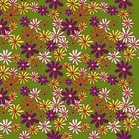 seamless pattern with flowers vector