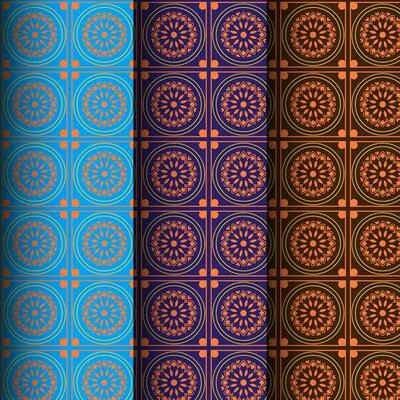 Seamless and  geometric pattern Design with abstract pattern background design template