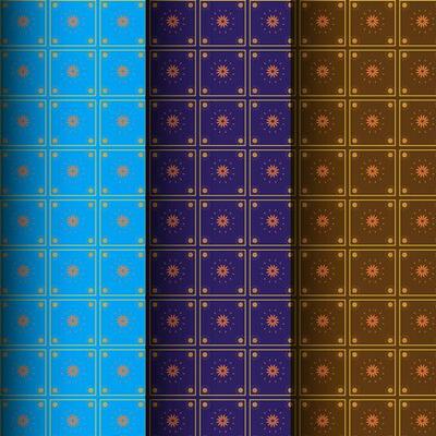 Seamless and  geometric pattern Design with abstract pattern background design template