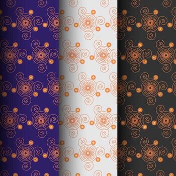 sin costura y geométrico modelo diseño con resumen modelo antecedentes diseño modelo vector