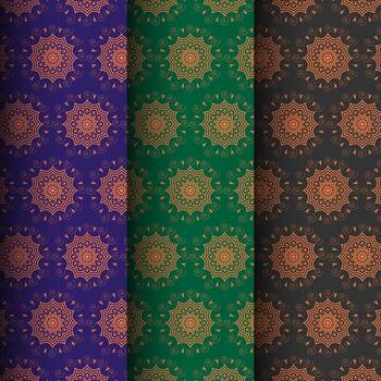 sin costura y geométrico modelo diseño con resumen modelo antecedentes diseño modelo vector