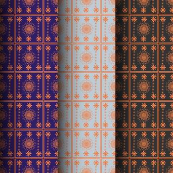 sin costura y geométrico modelo diseño con resumen modelo antecedentes diseño modelo vector