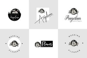 hand drawn beautiful vector logo graphic pack