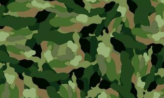 Camouflage seamless pattern background vector