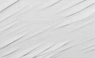 Abstract continuous lines drawing on white as background. Vector