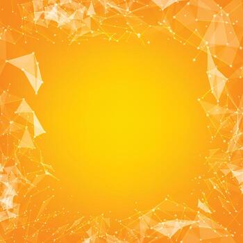 Abstract lines and dots connect background. Technology connection digital data and big data concept. vector