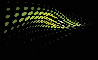 Vector geometric seamless pattern. Modern geometric background with dot waves.