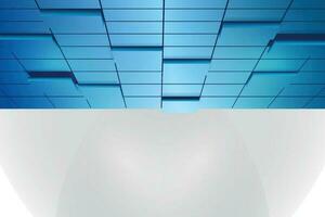 blue square abstract background. vector