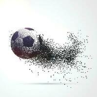 Football or soccer abstract background, vector