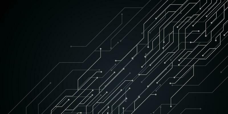Abstract background with High-tech technology texture circuit board texture.Electronic motherboard illustration.Vector illustration.