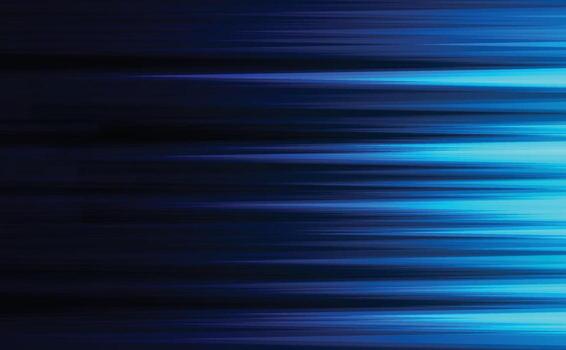 racha de luz azul, fibra óptica, línea de velocidad, fondo futurista para transmisión de datos inalámbrica de tecnología 5g o 6g, Internet de alta velocidad en abstracto. concepto de red de Internet. diseño vectorial vector